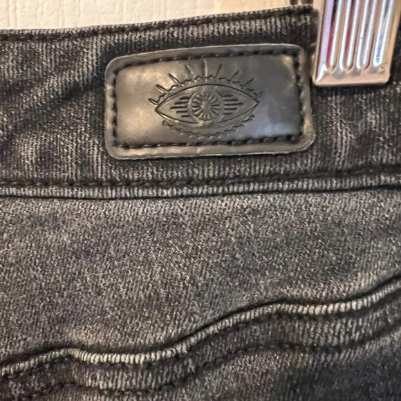 Sofia Jean by Sofia Vergara sz 0 black denim jeans bootcut. - Picture 5 of 7